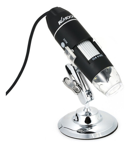 // Microscopio Digital Kkmoon Con Aumento De 1600x Y Cable