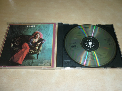 Joplin Janis Pearl Cd Americano Primera Edicion Jcd055