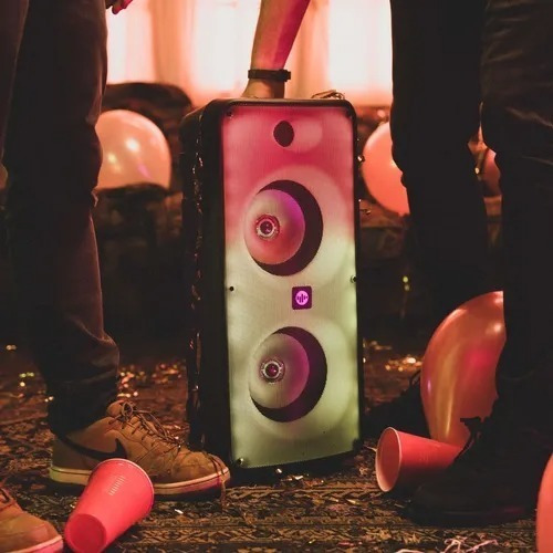 Imagen 6 de 6 de Parlante Portatil Stromberg Heat 50w Rms Luces Led