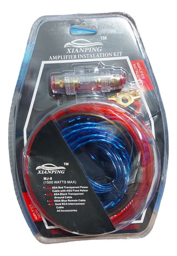 Kit Cables Amplificador Y Subwoofer Auto Tiaoping 1500w19529