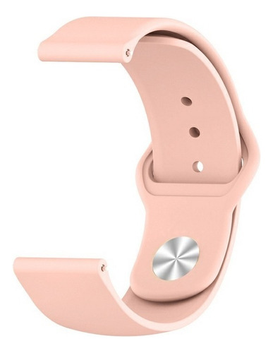 Correa Deportiva Lisa Ligera Para Haylou Gst Lite Rosa Clara 2.2 Cm