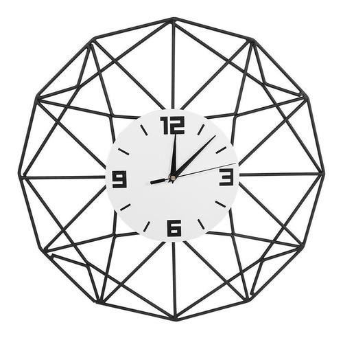 Imagen 2 de 9 de Reloj De Pared Moderno, Elegante, De Hierro, Decoración Par