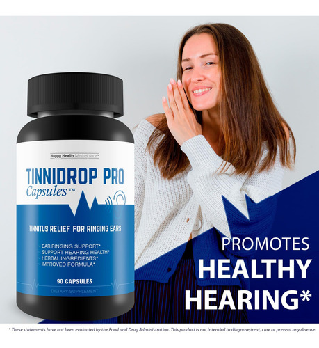 Cápsulas Tinnidrop Pro Nuestro Mejor Alivio Del Tinnitus Los