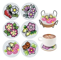 Comprar 6 Posavasos De Diamantes De Imitación Bebidas Diy Sopo...