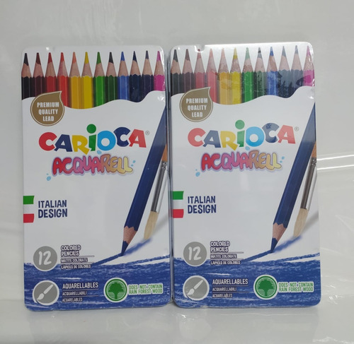 Lapices Color Carioca Acquarell X 12 Designed In Italy