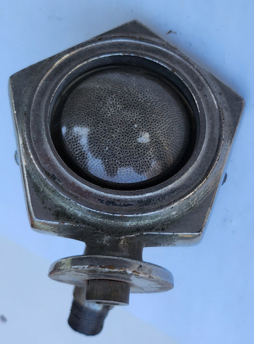 Pequeño Farol Lateral De Automovil Antiguo. Raro Diseño