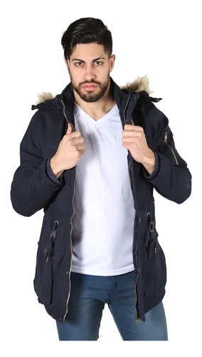 Chaqueta clearance abrigada hombre