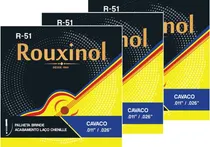 Comprar Kit 3 Encordoamentos Cavaquinho Cavaco Chenille Rouxinol R51