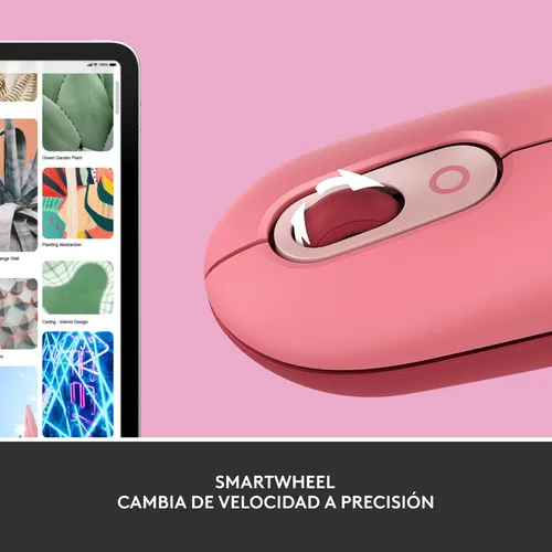 Mouse Inalambrico Logitech Pop Funcion Emoji Bluetooth Flow