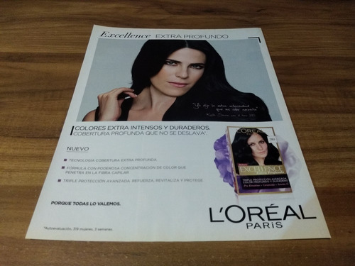 (pg712) Karla Souza * Publicidad L'oreal