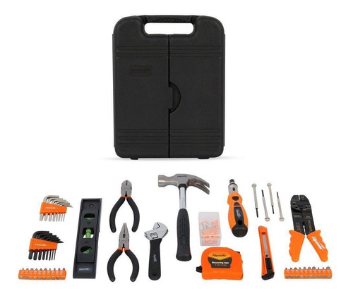 Imagem 3 de 4 de Kit Jogo De Ferramentas 129 Pcs Sparta + Chave Fixa Starfer