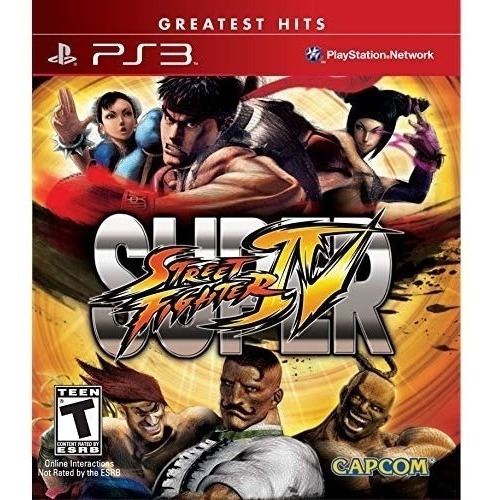 Super Street Fighter 4 Ps3 Usado