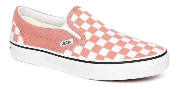 vans slip on bege