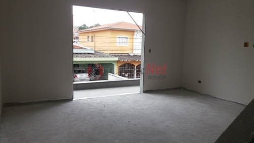 Belíssimo Sobrado Novo Á Venda No Bairro Demarchi Em São Bernardo Do Campo. - 6776