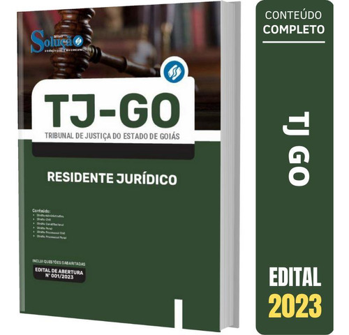 Apostila Concurso Tj Go - Residente Jurídico