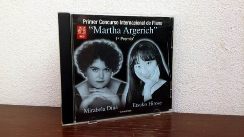 Martha Argerich - Primer Concurso Internacional De Piano Cd