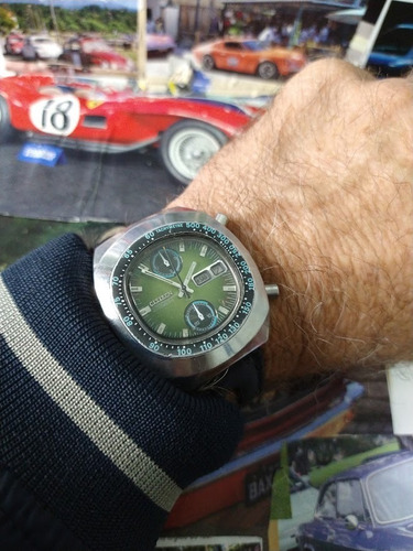 Citizen Monaco Antigo Cronogrfo Ref 67 9054 Cal 8110a (Usado)