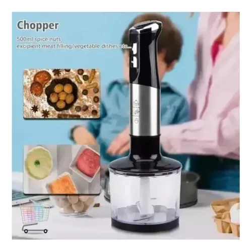 Mini Pimer 3 En 1 Picador Batidor Manual