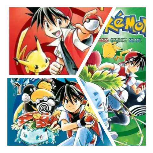 Panini Manga Pokemón Rgb Colección Completa