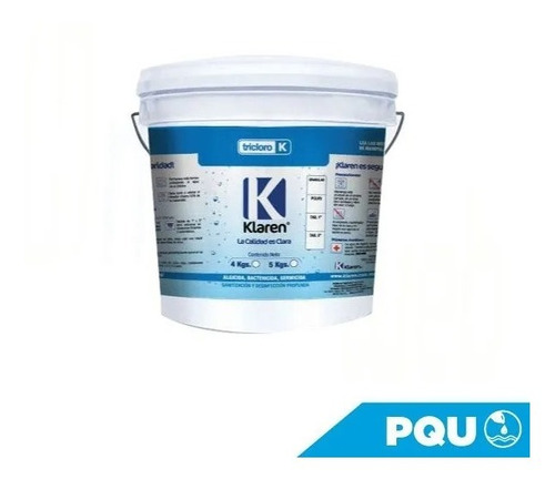 Cloro Tableta 1 Para Alberca -klaren 5 Kg (tricloro)