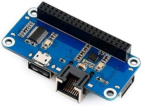 Placa De Expansión Ethernet/usb Hub Hat Para Raspberry Pi 4b