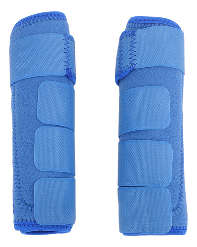 Botas Medicinales Deportivas Para Caballos, 1 Par, Azules, P