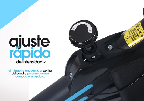 Imagen 9 de 10 de Bicicleta Fija Spinning Profesional Con Amortiguador 30 Kgs