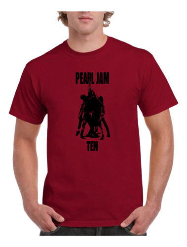 Polera Hombre Estampado Pearl Jam - Ten