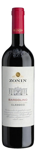 Vinho Italiano Tinto Zonin Bardolin Doc 750ml 