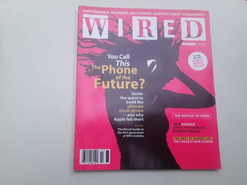 Revista Wired You Call This Phone Noviembre 2005