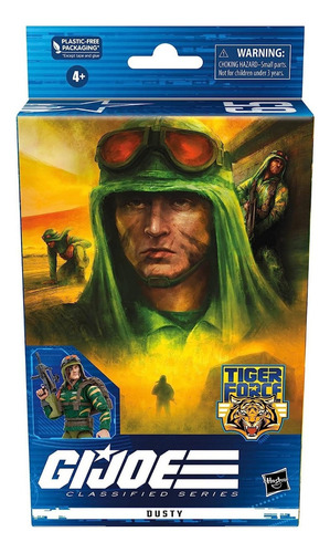 Boneco Tiger Force Dusty Classified Series G.I Joe F7731 Hasbro