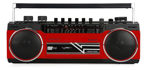 Boombox De Cassette Riptunes, Boombox Bluetooth Retro, Repro