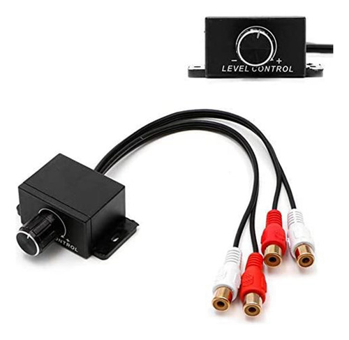 Amplificador De Audio Y Adaptador De Perilla De Coche Interi