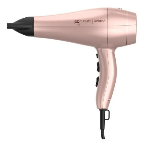 Secadora de cabello GA.MA Italy 3D Therapy Diva 3D Keration rosa 220V - 240V