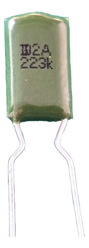1x Capacitor Poliester 22nf100v = 22k/100v 10% Mylar
