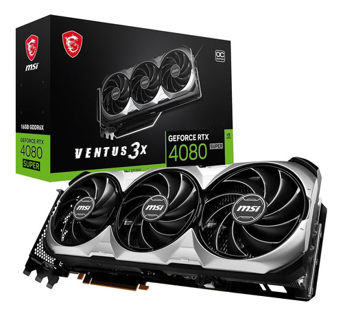 Tarjeta De Video Msi Rtx 4080 Super Oc 16gb G6x 10,240cores