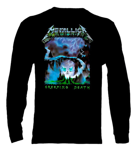 Polera Manga Larga Metallica - Ver 29 - Creeping Death