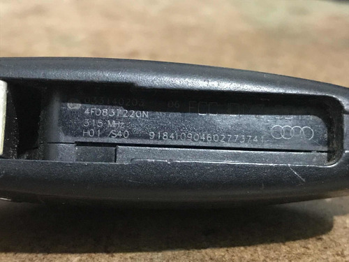 Llave Audi A6 Avant, Q7, Avant Qu, Allroad Quattro (Usado)