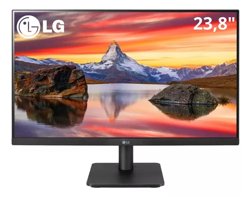 Monitor gamer LG 24MP400 LCD 23.8" preto 100V/240V