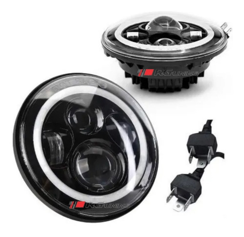 Imagen 2 de 4 de Optica Led 7 Pulgadas Universal