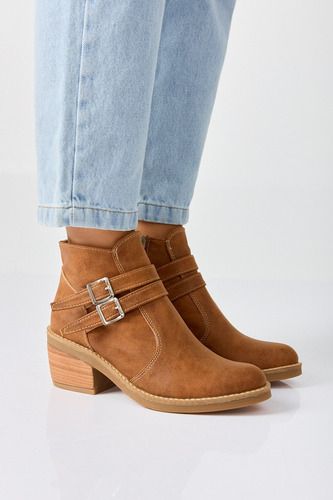 Bota Botita Botineta Texanas Charrito Oferta Cuero Eco Zapat