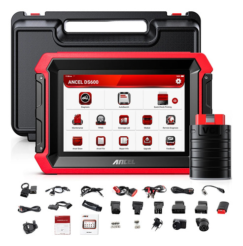 Escáner Automotriz Obd2 Ancel Ds600 Bidireccional Ecu Tpms