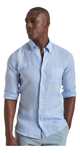 Camisa Lino Entallada Slim Fit