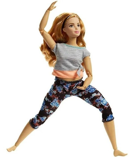 Imagem 4 de 5 de Barbie Feita Para Mexer Yoga Ruiva Classica Ms