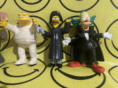 Simpson Halloween Noche De Brujas Figuras Burger King 2001 (Usado)