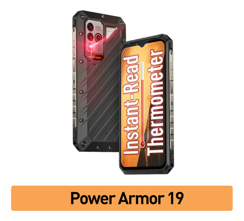 Teléfono Celular Resistente Ulefone Power Armor 19 De 12 Gb+
