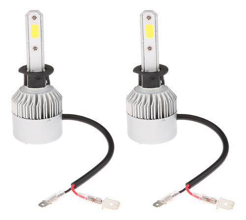 2 Piezas Led Delantero Bombillas S2 6000k De Conversión 72w
