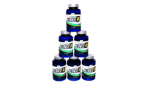 Imagem 3 de 5 de Super Cálcio D Kit Com 06 Unidades Para Melhor Idade Dores +