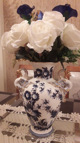Imagem 5 de 6 de Vaso Porcelana Esmaltada Antiquíssimo Da Década De 50!!