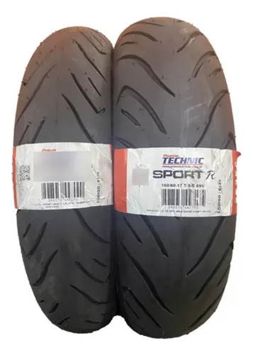 Pares Pneus Moto 110/70-17 E 160/60-17 Top Stroker Novos.